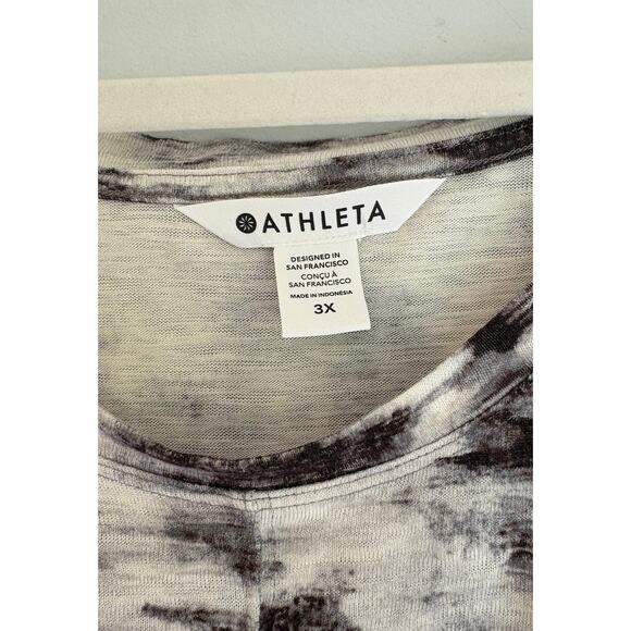 Athleta Inversion Athletic Twist Tank Top - Black & White - Size 3X - Picture 10 of 12